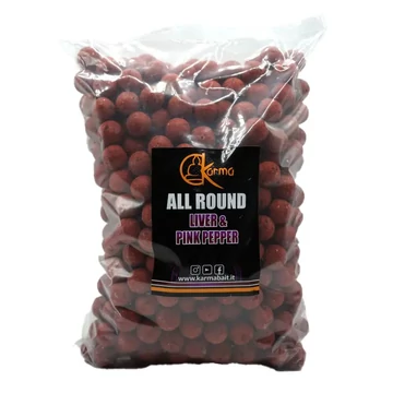 Allround bojli 20mm Liver&Pinkpepper 2,5 kg
