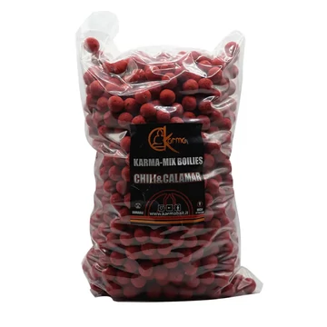 Karma Food MIX - Etető bojli 5 kg - 20 mm- Chili & Calamari