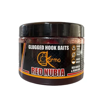 Glugged hook baits - Red Nubia - 20 mm