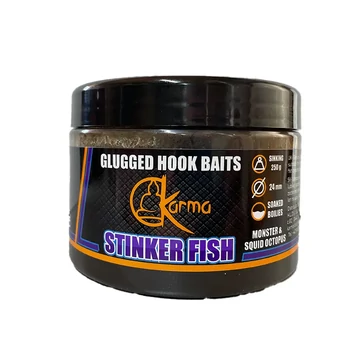 Glugged hook baits - Stinker Fish - 24 mm